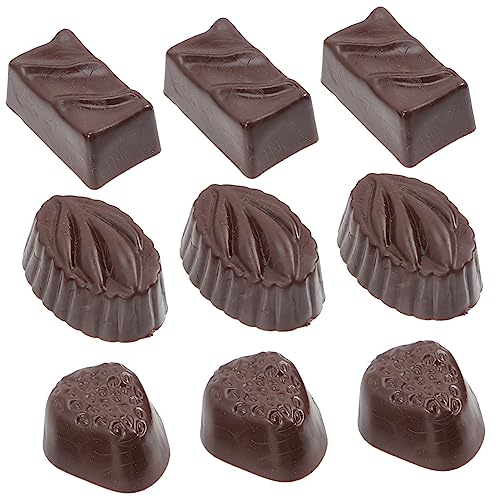 ibasenice 9St Simulationsschokolade Schokoladen-Anhänger Anzeige gefälschter Bäcker-Charme Plätzchen schokoladenform Chocolate Mold Gefälschte Schokolade auf dem Tisch Kinderbedarf PVC ibasenice 9St Simulationsschokolade Schokoladen-Anhänger Anzeige gefälschter Bäcker-Charme Plätzchen schokoladenform Chocolate Mold Gefälschte Schokolade auf dem Tisch Kinderbedarf PVC von ibasenice