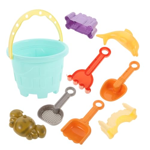 ibasenice Strandspielzeug-Set Mit Burgformen – 9-in-1-bausatz Für Kinder Perfekt Zum Spielen Im Freien von ibasenice