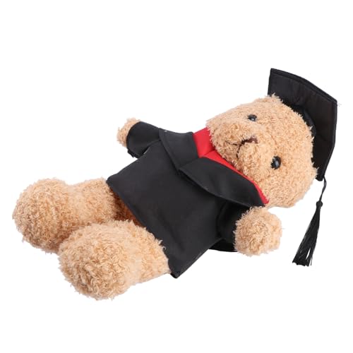 ibasenice Abschluss Bär Kindergeburtstag gastgeschenke Kindergeburtstag gastgeschenk Kindergeburtstag Cute Bear doll Plüschtiere zur Abschlusssaison PP Baumwolle von ibasenice