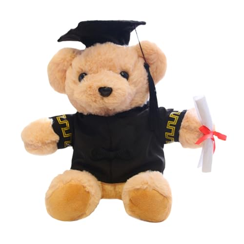 ibasenice Graduierung Teen Mädchen Jungen 23cm Gefüllt Plüsch Bär Spielzeug Soft Toy Graduierung von ibasenice