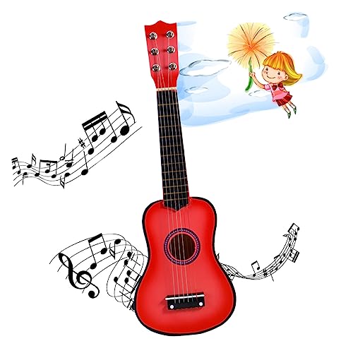 ibasenice Akustikgitarre Für Holzgitarre Rosa Für Jungen Musikinstrument Mit Tollem Und Einfacher Spielbarkeit Geschenkidee von ibasenice