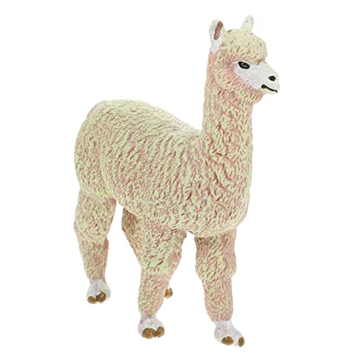 ibasenice Realistische Simulation Alpaka Modell Kinder Tier Figuren Spielzeug Sicher Kunststoff ibasenice Realistische Simulation Alpaka Modell Kinder Tier Figuren Spielzeug Sicher Kunststoff von ibasenice
