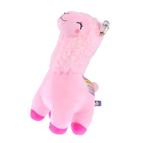 ibasenice Alpaka -puppenspielzeug Flauschige Kuscheltiere Plüschpuppe Weihnachten Alpaka Dekorationen Ornamente Alpaka Weichspielzeug Stofftierpuppe Plüschtier Rosa Baumwolle ibasenice Alpaka -puppenspielzeug Flauschige Kuscheltiere Plüschpuppe Weihnachten Alpaka Dekorationen Ornamente Alpaka Weichspielzeug Stofftierpuppe Plüschtier Rosa Baumwolle von ibasenice