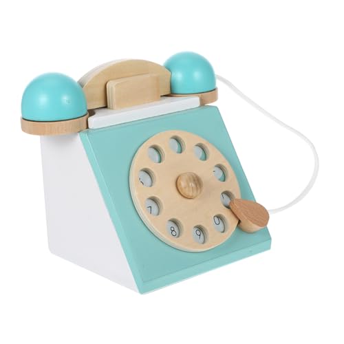 ibasenice Retro-holztelefon-Spielzeug Vintage-festnetztelefon Für Jungen Und Mädchen Pädagogisches Simulationstelefon Sicheres Holzspielzeug ibasenice Retro-holztelefon-Spielzeug Vintage-festnetztelefon Für Jungen Und Mädchen Pädagogisches Simulationstelefon Sicheres Holzspielzeug von ibasenice