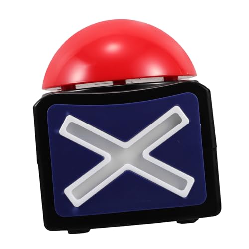 ibasenice Antwort Buttons für Spieleshows und Quizabende Interaktive Reaktionsspielzeuge mit Licht Benutzerfreundlich für Wettbewerbe und Klassenzimmeraktivitäten Programmierbar Batterien von ibasenice