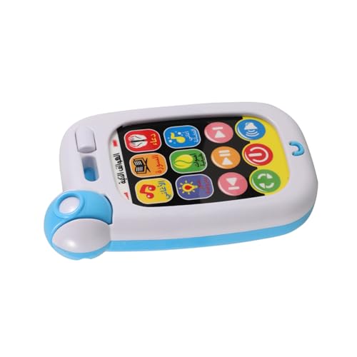 ibasenice Arabisch-lernmaschine Krabbelndes Babyspielzeug Kleinkindspielzeug Für Kleinkinder Ferngesteuertes Für Babys Kinderauto Musikinstrument Abs Weiß von ibasenice