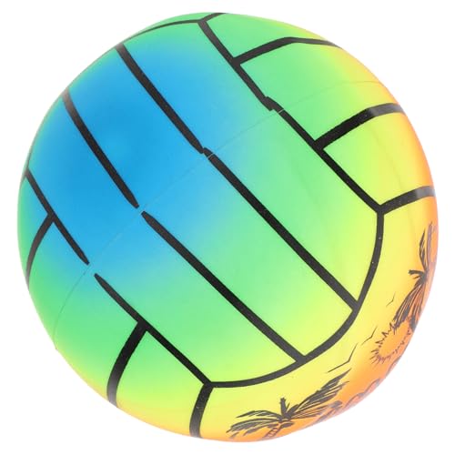 ibasenice Aufblasbarer Regenbogen Volleyball Ball für Indoor und Outdoor Aktivitäten Wasserspielzeug für Strand Pool für Freunde und Familie ibasenice Aufblasbarer Regenbogen Volleyball Ball für Indoor und Outdoor Aktivitäten Wasserspielzeug für Strand Pool für Freunde und Familie von ibasenice