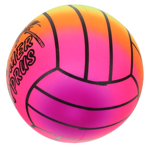 ibasenice Aufblasbarer Regenbogen Volleyball Robuster Strandball für Indoor und Outdoor Spaß für Erwachsene Vielseitig Einsetzbar Wasserspielzeug Leicht und Langlebig ibasenice Aufblasbarer Regenbogen Volleyball Robuster Strandball für Indoor und Outdoor Spaß für Erwachsene Vielseitig Einsetzbar Wasserspielzeug Leicht und Langlebig von ibasenice