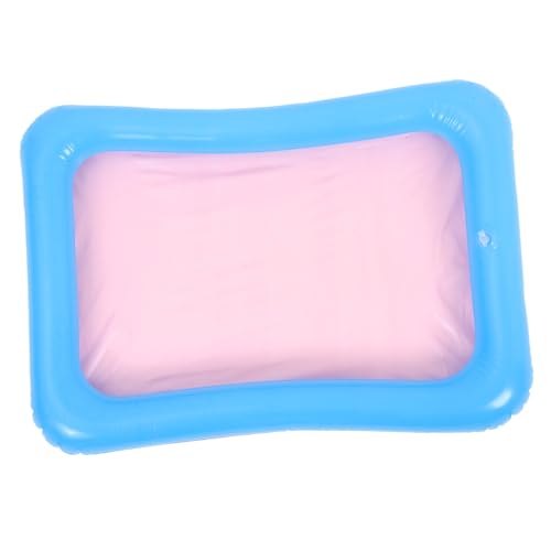 ibasenice Aufblasbares Angelbecken für Kinder Kleiner Pool aus PVC Sandspieltablett für Drinnen und Draußen Vielseitiges Wasserspielzeug für Sommer für Kreatives Spielen von ibasenice