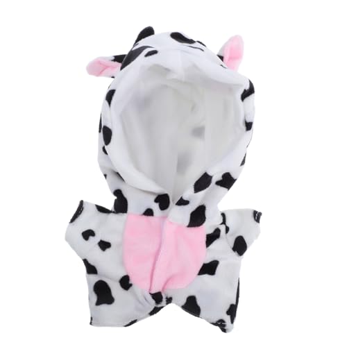 ibasenice Austauschbares Puppen Kuh Pyjama Süßes Plüsch Outfit für Puppen Wiederverwendbare Puppenkleidung für Schlafanzüge und Niedliches Kuh Design für Jede ibasenice Austauschbares Puppen Kuh Pyjama Süßes Plüsch Outfit für Puppen Wiederverwendbare Puppenkleidung für Schlafanzüge und Niedliches Kuh Design für Jede von ibasenice