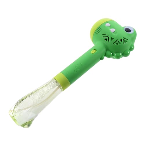 ibasenice Automatische Bubble Maker Maschine mit LED Licht und Musik Elektrischer Cartoon Seifenblasenstab für Tragbares Outdoor für Sommerparty und Riesenseifenblasenspaß ibasenice Automatische Bubble Maker Maschine mit LED Licht und Musik Elektrischer Cartoon Seifenblasenstab für Tragbares Outdoor für Sommerparty und Riesenseifenblasenspaß von ibasenice