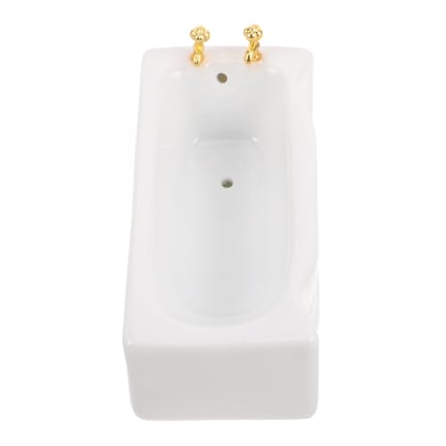 ibasenice Babyhausbadewanne Mini -Badewanne Figur sammelbar Keramikbadewanne Mini-Puppenhauszubehör Mini-Badewannenfigur Miniatur -Badewanne Figur Miniaturporzellanbadewanne Duschraum Weiß ibasenice Babyhausbadewanne Mini -Badewanne Figur sammelbar Keramikbadewanne Mini-Puppenhauszubehör Mini-Badewannenfigur Miniatur -Badewanne Figur Miniaturporzellanbadewanne Duschraum Weiß von ibasenice
