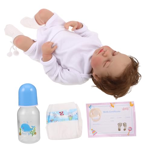 ibasenice Babypuppe Handgefertigte Reborn Puppen Reborn Babypuppen Kleidung Puppenspielzeug Erinnerungspuppen Gefälschte Jungen Puppen Für Säuglings Babypuppe ibasenice Babypuppe Handgefertigte Reborn Puppen Reborn Babypuppen Kleidung Puppenspielzeug Erinnerungspuppen Gefälschte Jungen Puppen Für Säuglings Babypuppe von ibasenice