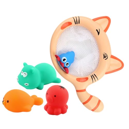 ibasenice Badespielzeug Wasserspielzeug mit Angelnetz Tiere für Badewanne Pool Strand Motorische Kindgerecht Sicherer Kunststoff Vielseitiges Wasserspielzeug für Mädchen Jungen ibasenice Badespielzeug Wasserspielzeug mit Angelnetz Tiere für Badewanne Pool Strand Motorische Kindgerecht Sicherer Kunststoff Vielseitiges Wasserspielzeug für Mädchen Jungen von ibasenice