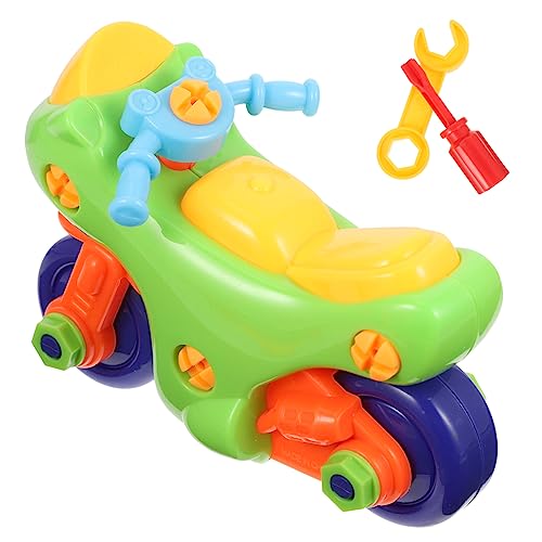 ibasenice -Set Für Jungen Und Mädchen Spielzeug Motor Für Jungen Und Zum Zerlegen Kunststoff-bausteine ​​für Jungen Und Mädchen Früherziehungsspielzeug Zufällige Farbe von ibasenice