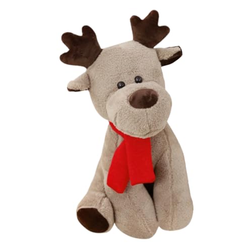 ibasenice Bequemes Stofftier Mädchen Tiere Mini Weihnachtsschmuck Weihnachtsdekoration Mini Weihnachtsschmuck Weihnachtsschmuck Für Kinderspielzeug Plüsch von ibasenice