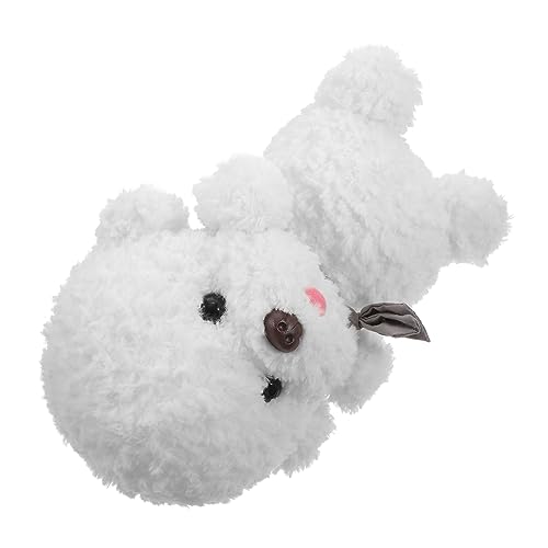 ibasenice Bichon Puppe Mini Kleines Hundespielzeug Massenspielzeug Welpenspielzeug Hundespielzeug Für Kuscheltiere Welpe Kuscheltier Welpe Kleines Plüsch Hundespielzeug von ibasenice