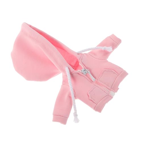 ibasenice Süße Miniatur Puppen Hoodie 12cm Puppe Kleidung Outfits Weiches Material Puppe Dress up Spielzeug von ibasenice