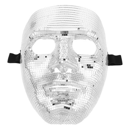 ibasenice Party Disco Mit Masquerade Für Und Reflexionsmaske Für Halloween Und Nachtclubs Und Auffällig von ibasenice