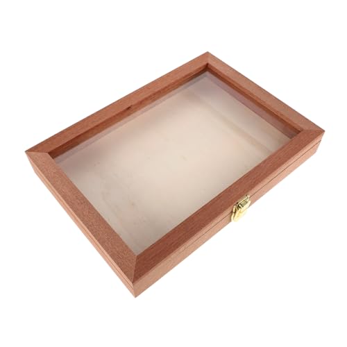 ibasenice Elegante Insektenvitrine Schmetterlingsexemplar-fotorahmen Pflanzenexemplar-Rahmen Aufbewahrungsbox von ibasenice