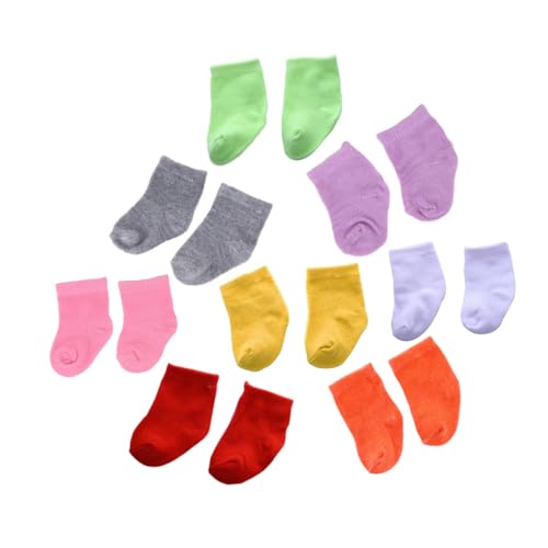 ibasenice Bunte Puppensocken Amerikanische ädchenpuppen Zubehör Socken Für Puppenhaus Dekoration Weiche Und Bequeme Puppensocken ibasenice Bunte Puppensocken Amerikanische ädchenpuppen Zubehör Socken Für Puppenhaus Dekoration Weiche Und Bequeme Puppensocken von ibasenice