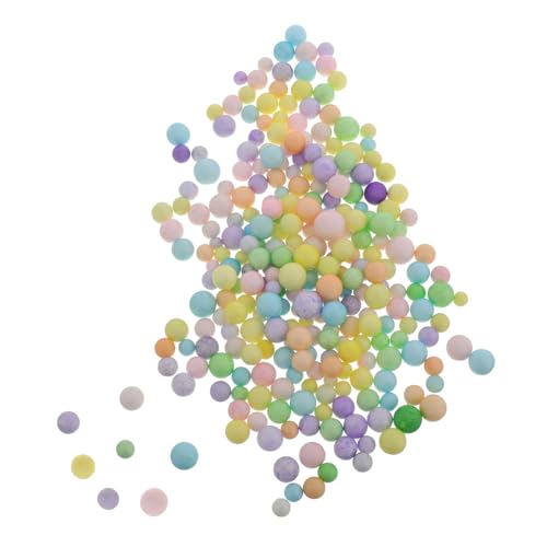 ibasenice Bunte Schaumstoffperlen 4–6 Mm Schaumstoffbälle DIY Sitzsack Füllmaterial Füllung Für Hochzeits Urlaubs Und Party Dekorationen 100 G von ibasenice