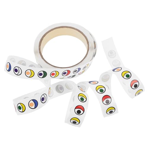 ibasenice Bunte Selbstklebende Augen Aufkleber mit Niedlichen Cartoon Augen Langlebige Papiersticker für Scrapbooking Puppen und Bastelarbeiten Vielseitig Einsetzbar Verschiedene Formen und ibasenice Bunte Selbstklebende Augen Aufkleber mit Niedlichen Cartoon Augen Langlebige Papiersticker für Scrapbooking Puppen und Bastelarbeiten Vielseitig Einsetzbar Verschiedene Formen und von ibasenice