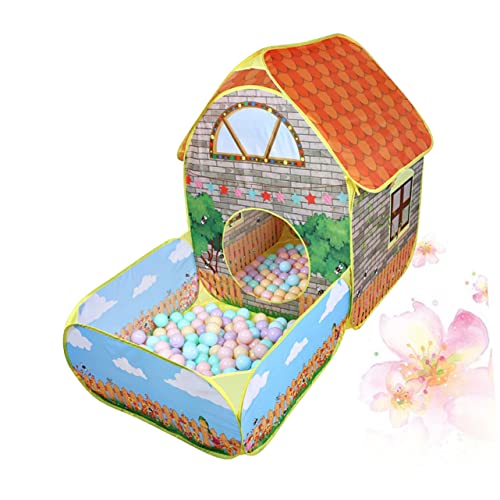 ibasenice Cabin Secret Base Zelt für kinderzelt Hause spielwaren für draußen kindertipizelt spielsachen für draußen Spielzelt Zelt Zelthaus Stahldraht von ibasenice