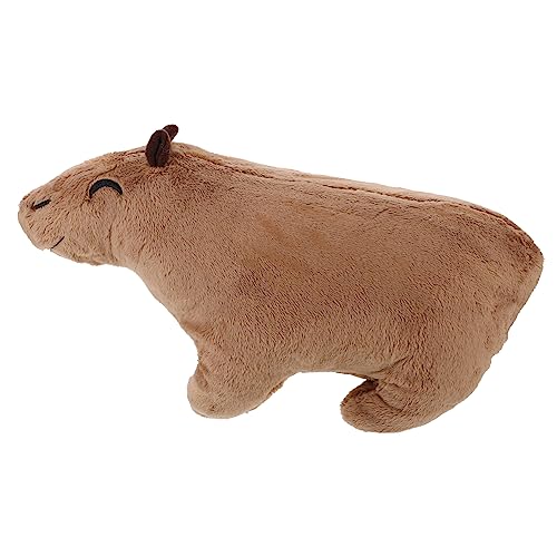 ibasenice Capybara Plüschtier Realistisches Kuscheltier aus Weichem Plüsch mit Detailreicher Verarbeitung Langlebiges PP Baumwollmaterial Niedliches Stofftier als für Sammler von ibasenice
