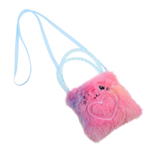 ibasenice Cartoon Bunny Schulter Tasche Geldbörse Umhängetasche Für Mädchen Kleine Mädchen Umhängetasche Kleine Mädchen Geldbörse Bunny Handtasche Cartoon Tasche von ibasenice
