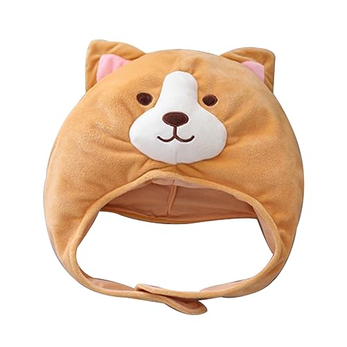 ibasenice Corgi-mütze Cosplay-kopfbedeckung Verstellbar Für Feiern Partys Und Verkleidungen von ibasenice
