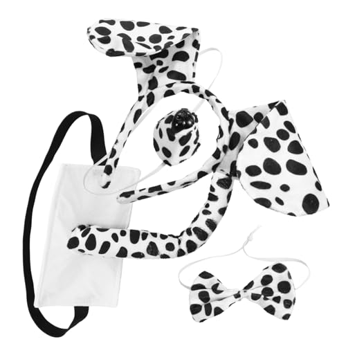 ibasenice Cosplay Hundekostüm Set Teilig Plüsch Hund Stirnband Ohren Nase Tier Kostüm Zubehör Party Karneval Fasching Zubehör für Erwachsene ibasenice Cosplay Hundekostüm Set Teilig Plüsch Hund Stirnband Ohren Nase Tier Kostüm Zubehör Party Karneval Fasching Zubehör für Erwachsene von ibasenice