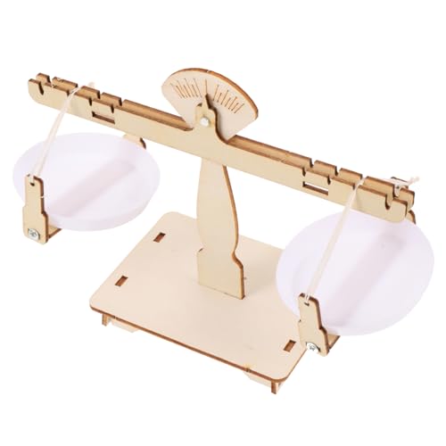 ibasenice DIY Balance aus Holz Kleines Balanciertes Wissenschaftsexperiment Pädagogisches Lernspielzeug für Sicherer Bastelbausatz zum Experimentieren und Verstehen von Gewicht und ibasenice DIY Balance aus Holz Kleines Balanciertes Wissenschaftsexperiment Pädagogisches Lernspielzeug für Sicherer Bastelbausatz zum Experimentieren und Verstehen von Gewicht und von ibasenice