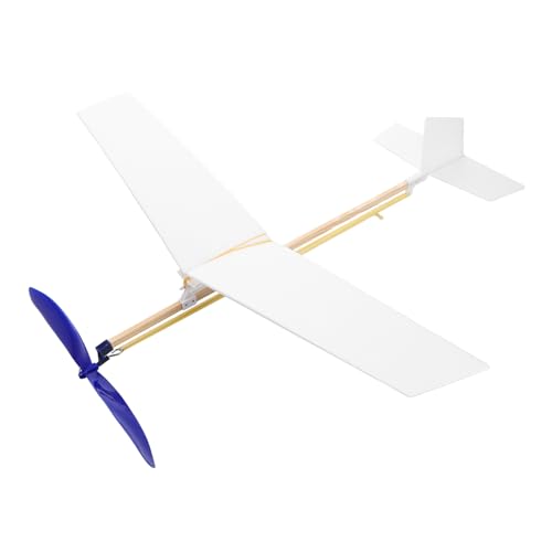 ibasenice DIY Flugzeugmodell Gummiband Bausatz für Erwachsene Kreatives Lernspielzeug für Jungen für Partys und Einfache Montage ohne Batterien von ibasenice