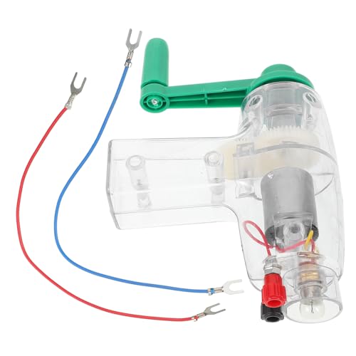 ibasenice DIY Handgenerator Tragbarer Generator für Bildungsexperimente Interaktives Wissenschaftsspielzeug für Physikalische Experimente und Kreative DIY Projekte ibasenice DIY Handgenerator Tragbarer Generator für Bildungsexperimente Interaktives Wissenschaftsspielzeug für Physikalische Experimente und Kreative DIY Projekte von ibasenice
