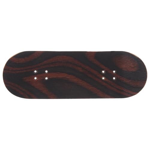 ibasenice DIY Holz Skateboard Deck Zubehör für Kreative Bastelprojekte zum Individuellen Gestalten und Ersetzen von Finger Skateboards von ibasenice