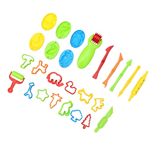 ibasenice DIY Knetwerkzeug Set mit Bunten Kunststoffformen Praktische Plastikine Werkzeuge für Kreatives Langlebiges Modelliermasse Zubehör um Fantasie und Formenlernen zu Zufällige Farbe ibasenice DIY Knetwerkzeug Set mit Bunten Kunststoffformen Praktische Plastikine Werkzeuge für Kreatives Langlebiges Modelliermasse Zubehör um Fantasie und Formenlernen zu Zufällige Farbe von ibasenice
