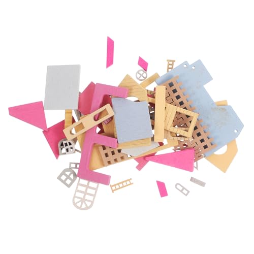 ibasenice Cottage Deko DIY Miniaturhaus Ornament Aus Europäischer Stil Puppenhaus Für Kreatives Bastelset Zum Selberbauen Pinkes Mini Häuschen Für Landschaftsdekoration ibasenice Cottage Deko DIY Miniaturhaus Ornament Aus Europäischer Stil Puppenhaus Für Kreatives Bastelset Zum Selberbauen Pinkes Mini Häuschen Für Landschaftsdekoration von ibasenice