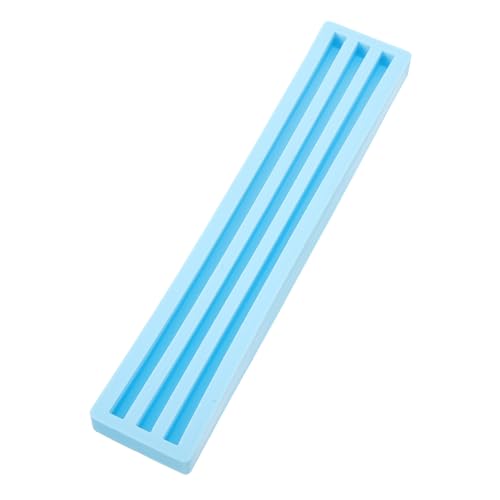 ibasenice DIY Silikon Domino Ständer mit Schichten Leichter Stabiler Domino Halter und Tablett für Spielsteine zum Organisieren und Präsentieren von Dominosteinen dem Tisch von ibasenice