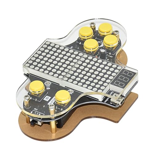 ibasenice DIY Spielkonsole Lötset für Elektronik Bausatz mit HD zur Programmierung und Löten Lernen Spiele Vorinstalliert Einfache Montage USB und Batteriebetrieb ibasenice DIY Spielkonsole Lötset für Elektronik Bausatz mit HD zur Programmierung und Löten Lernen Spiele Vorinstalliert Einfache Montage USB und Batteriebetrieb von ibasenice