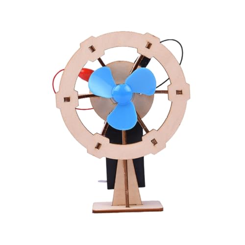 ibasenice DIY Windventilator DIY Elektroventilator DIY Kleiner Wissenschaftlicher Elektroventilator von ibasenice
