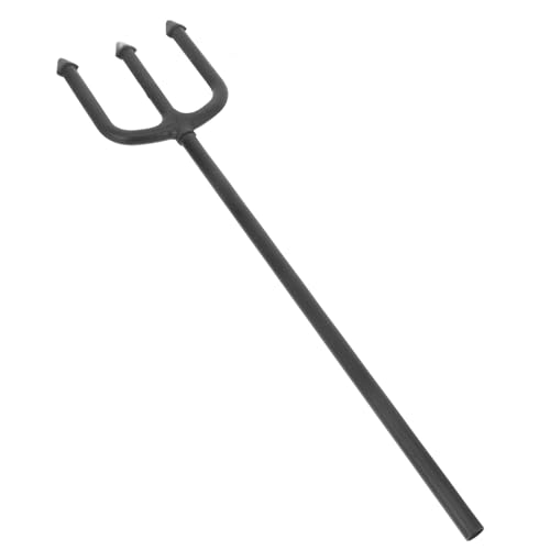 ibasenice Dämonengabel für Halloween Cosplay Requisite Schwarze Teufelsgabel für Kostümparty Bühnenaufführung und Maskerade Zubehör für Unvergessliche Feiern ibasenice Dämonengabel für Halloween Cosplay Requisite Schwarze Teufelsgabel für Kostümparty Bühnenaufführung und Maskerade Zubehör für Unvergessliche Feiern von ibasenice