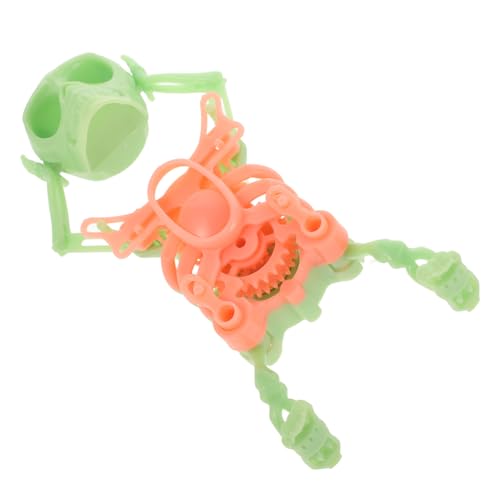 ibasenice Dancing Skeleton Toy Gedrucktes Halloween Deko Nachtleuchtendem Grün für Schreibtisch und Regale Sicher für Altersgruppen von ibasenice