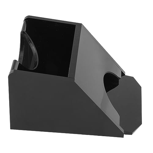 ibasenice Dealer-Box-Stiefel spielkartenhalter Spielkarten verteiler Kartenspiel Ausrüstung Kartenmischer Getränkehalter im Auto Token-Spender Kartenschuh aus Acryl Acrylkartenhändler Black von ibasenice