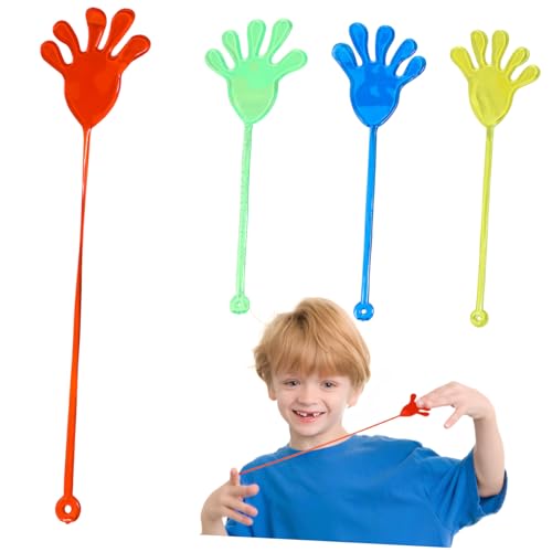 ibasenice Lebendige Klebrige Dehnbare Hände Für Kinder – Requisiten Für Partyspiele Partyzubehör Für Kinder Gastgeschenke Für Geburtstagspartys von ibasenice