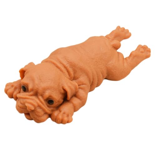 ibasenice Dekompressionsspielzeug Party für kinderspielzeug pummeluff Kuscheltier dekompression kinderknallzeug winziges Squeeze Hund geformt Brown von ibasenice