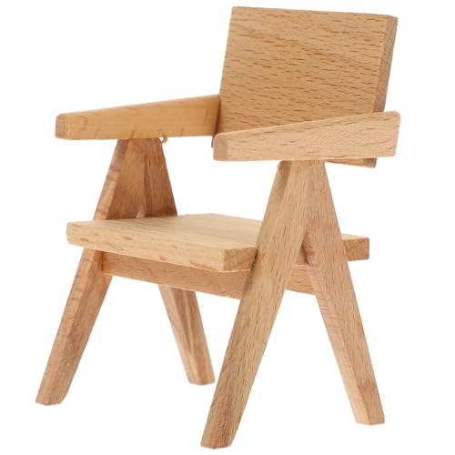 ibasenice Miniatur Holzstuhl Für Möbel Dekoration Niedliches Accessoire Für Geburtstagsgeschenke Und Feiertage ibasenice Miniatur Holzstuhl Für Möbel Dekoration Niedliches Accessoire Für Geburtstagsgeschenke Und Feiertage von ibasenice
