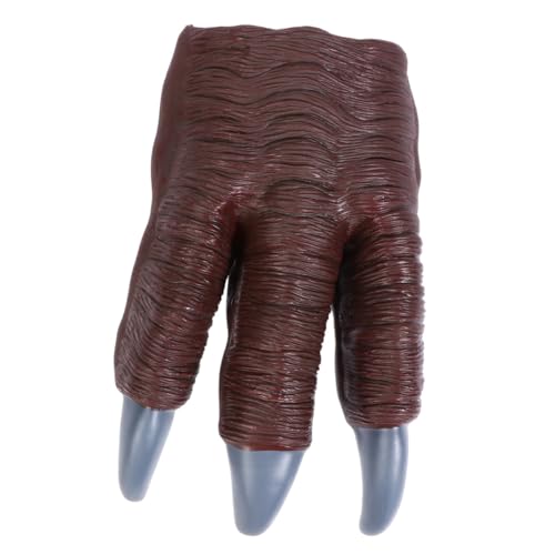 ibasenice Dinosaurier Klaue Handschuh Cosplay Tier Pfote Bewegliche Finger für Fasching Kostüm Zubehör Braun Blau ibasenice Dinosaurier Klaue Handschuh Cosplay Tier Pfote Bewegliche Finger für Fasching Kostüm Zubehör Braun Blau von ibasenice