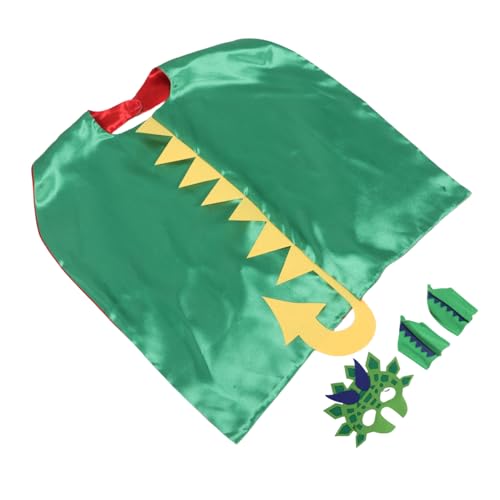 ibasenice Dinosaurierkostüm Für Kleinkinder Und Junge Mädchen Mit Kapuzenumhang Und Dino-Maske Tragbar Für Halloween Cosplay Und Partyspielzeug Grün ibasenice Dinosaurierkostüm Für Kleinkinder Und Junge Mädchen Mit Kapuzenumhang Und Dino-Maske Tragbar Für Halloween Cosplay Und Partyspielzeug Grün von ibasenice