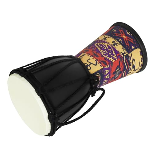 ibasenice Djembe-Trommel Für Kinder Für Anfänger – 4 Zoll Handtrommel-Musikinstrument von ibasenice
